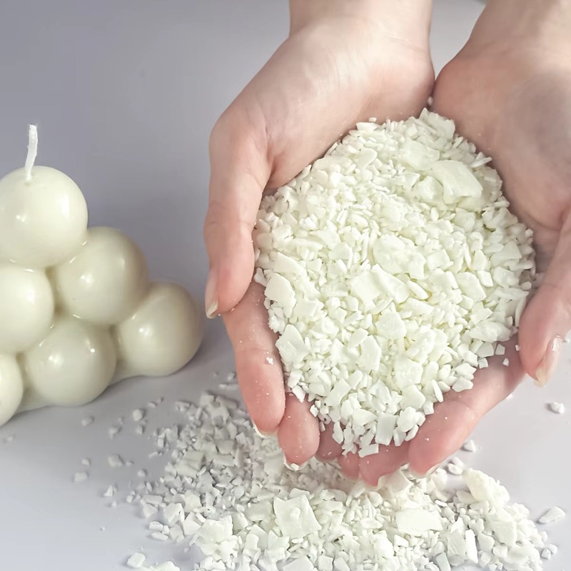 Soy Wax Pillar Blend - 1 กก./500/250/100 กรัม ขี้ผึ้งถั่วเหลืองบริสุทธิ์สำหรับเทียนทำมือ วัสดุทำสีสำเร็จรูป วัสดุอโรมาเธอราพี