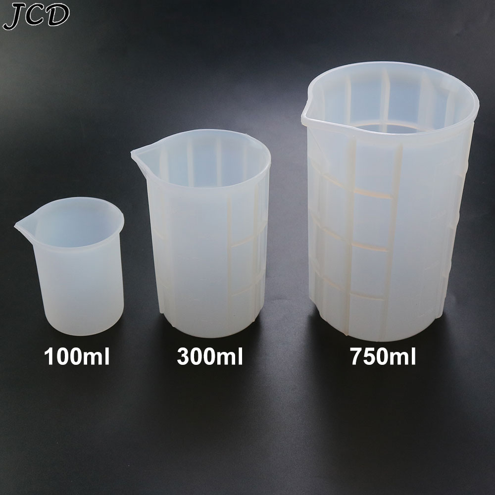 Candle Making Accessories - JCD 100 ML/300 ML/750 ML ถ้วยซิลิโคนขนาดเค้กเกรดอาหาร