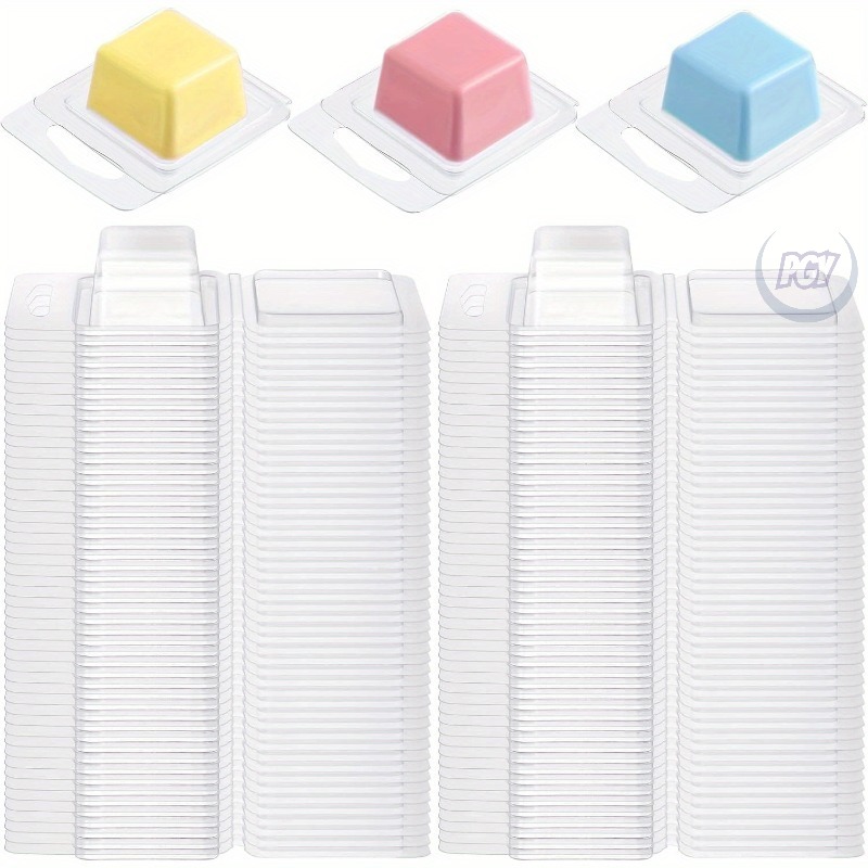 Candle Making Tips - แม่พิมพ์พลาสติกใสสำหรับทำเทียนหอม 20/50 ชิ้น ขนาด 1 ออนซ์