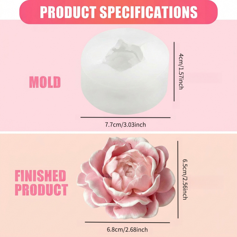 แม่พิมพ์ซิลิโคนเทียนรูปดอกมะลิ - Candle Making Jug บทวิจารณ์และราคา