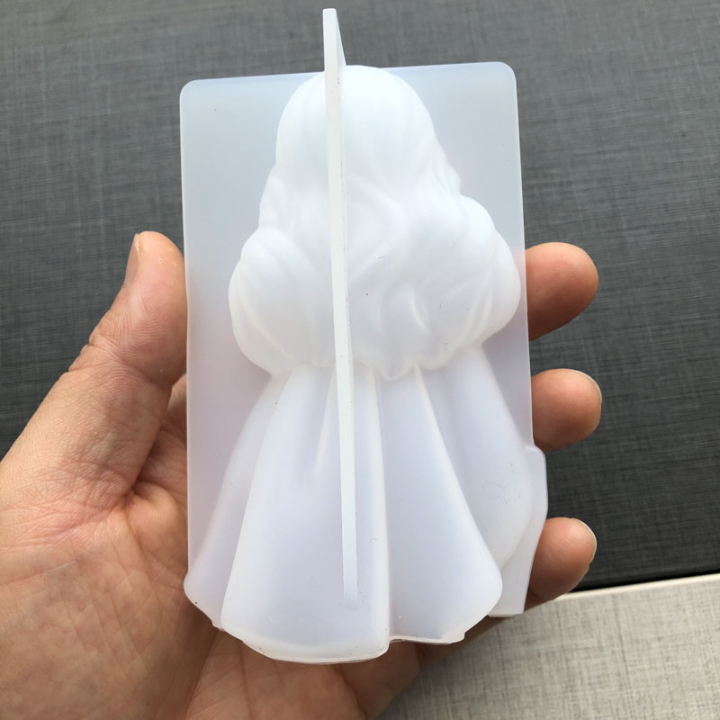 3D น่ารักเจ้าหญิงซิลิโคนเทียนแ - Candle Making Accessories บทวิจารณ์และราคา
