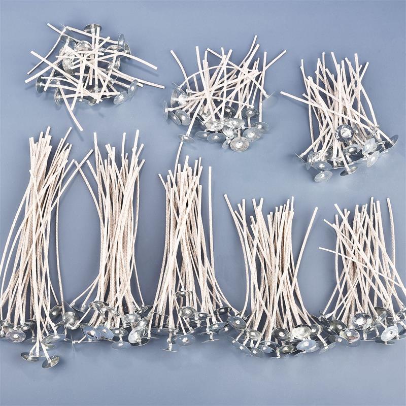 30Pcs เทียนต่ำควัน Pre-Waxed D - Candle Making Accessories บทวิจารณ์และราคา