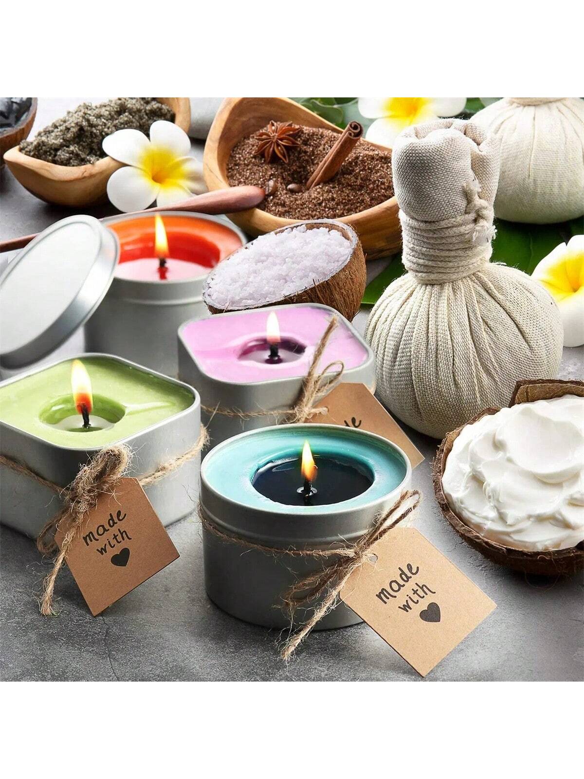 ขี้ผึ้งถั่วเหลืองบริสุทธิ์ 500 - Soy Wax Pillar Blend บทวิจารณ์และราคา