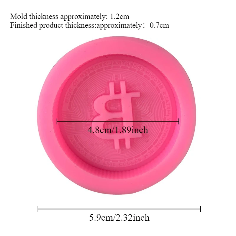 แม่พิมพ์ซิลิโคนรูปโลโก้สกุลเงิ - Candle Making Accessories บทวิจารณ์และราคา
