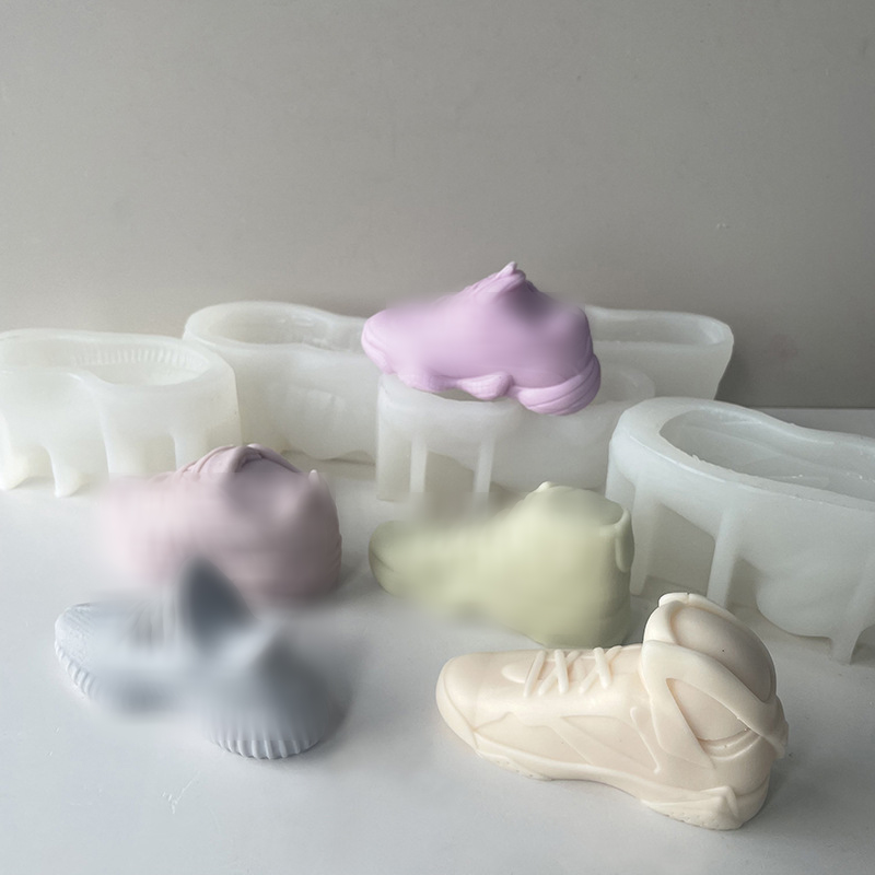 แม่พิมพ์ซิลิโคนรองเท้าผ้าใบสํา - Candle Making Jug บทวิจารณ์และราคา