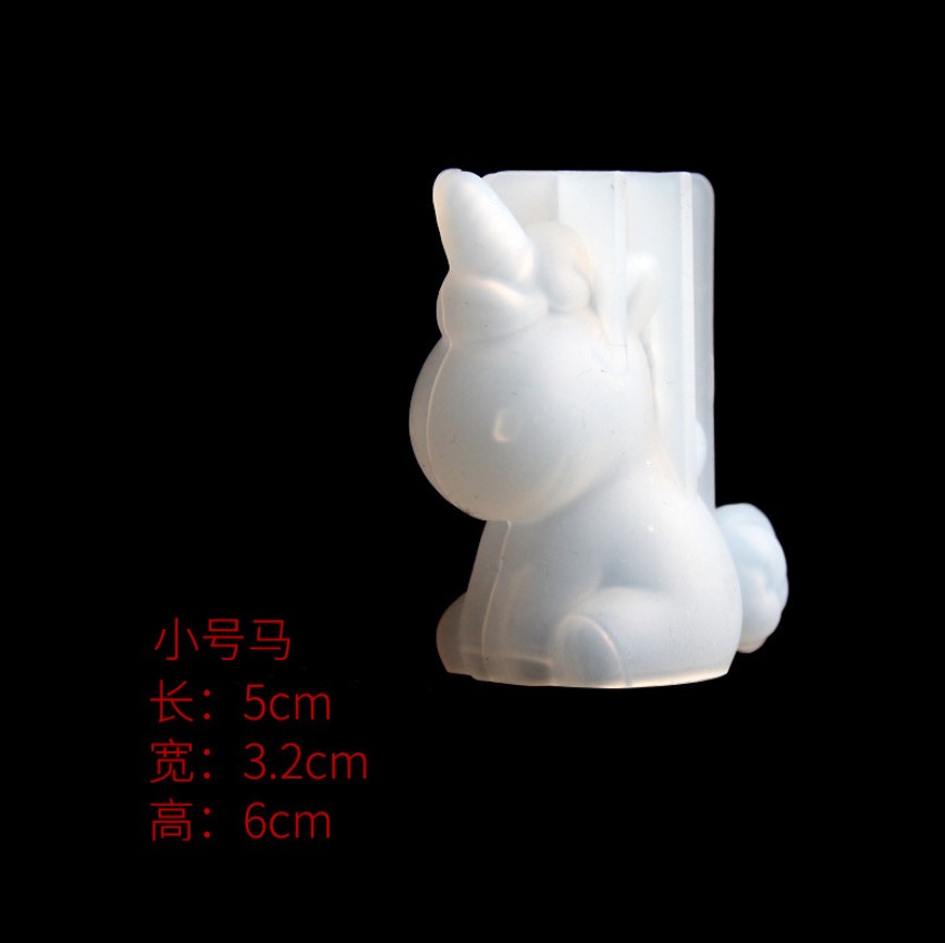 โปร่งใสยูนิคอร์นซิลิโคนอีพ็อกซ - Candle Making Accessories บทวิจารณ์และราคา