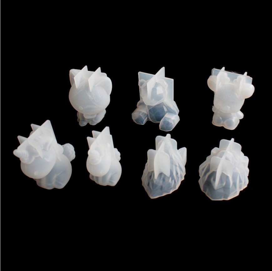 โปร่งใสยูนิคอร์นซิลิโคนอีพ็อกซ - Candle Making Accessories บทวิจารณ์และราคา