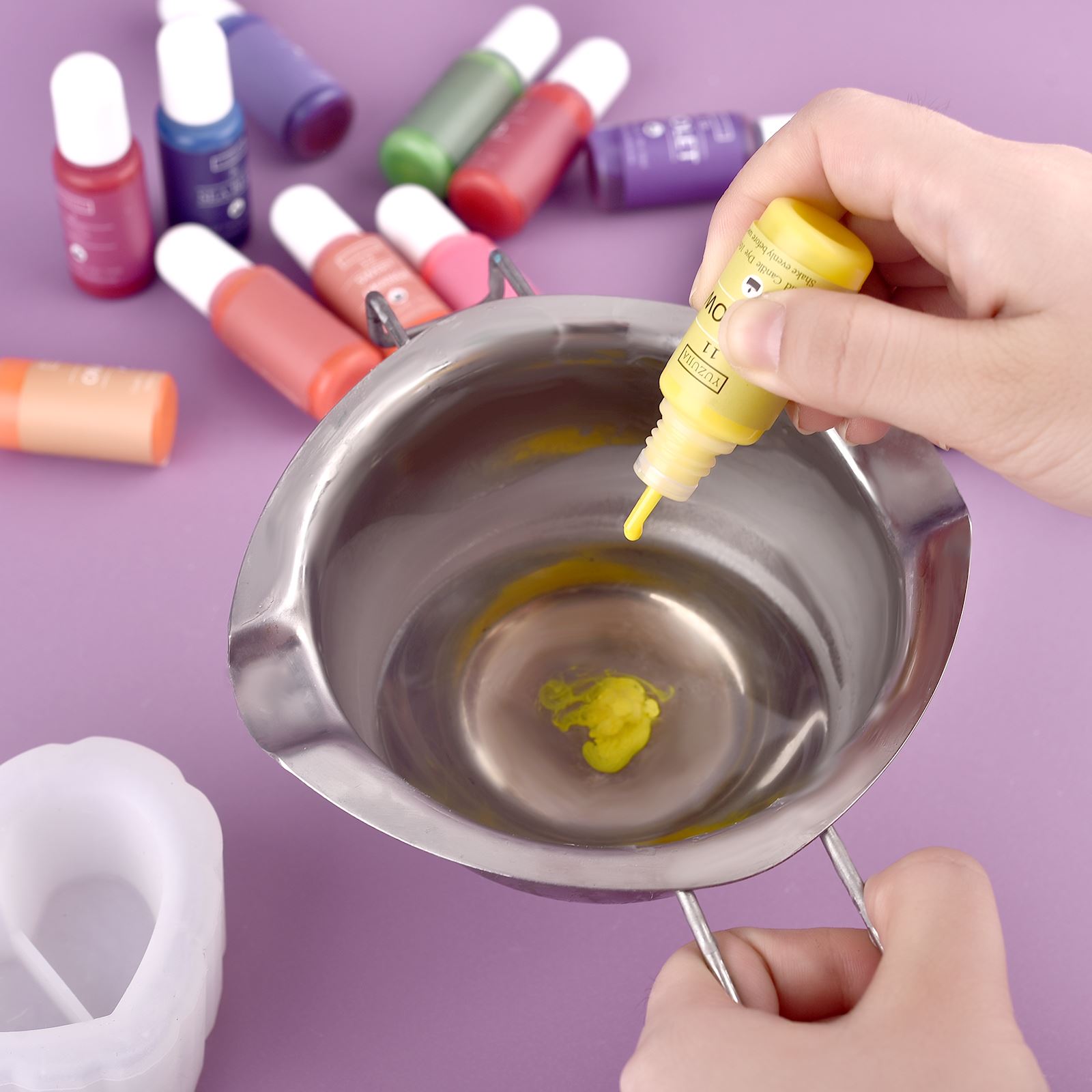 10ml เทียนขี้ผึ้งสี DIY เทียนส - Soy Wax Pillar Blend บทวิจารณ์และราคา