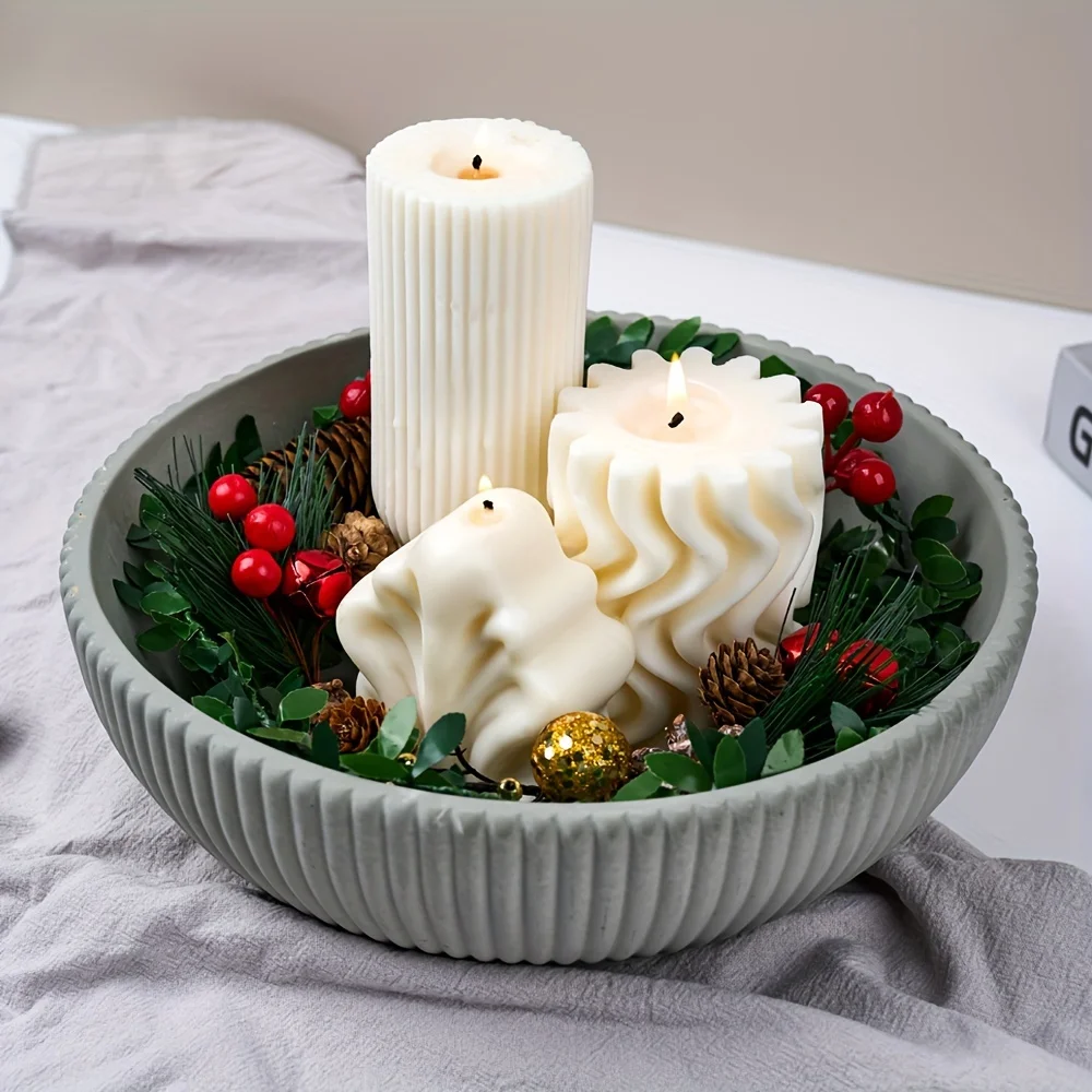 1 แหวนแม่พิมพ์ซิลิโคนสําหรับอี - Candle Making Jug บทวิจารณ์และราคา