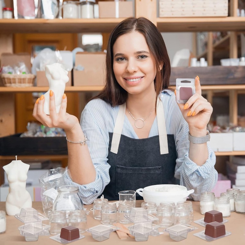 แม่พิมพ์พลาสติกใสสำหรับทำเทียน - Candle Making Tips บทวิจารณ์และราคา