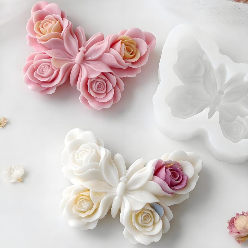 แม่พิมพ์ซิลิโคนรูปผีเสื้อกุหลา - Candle Making Accessories บทวิจารณ์และราคา