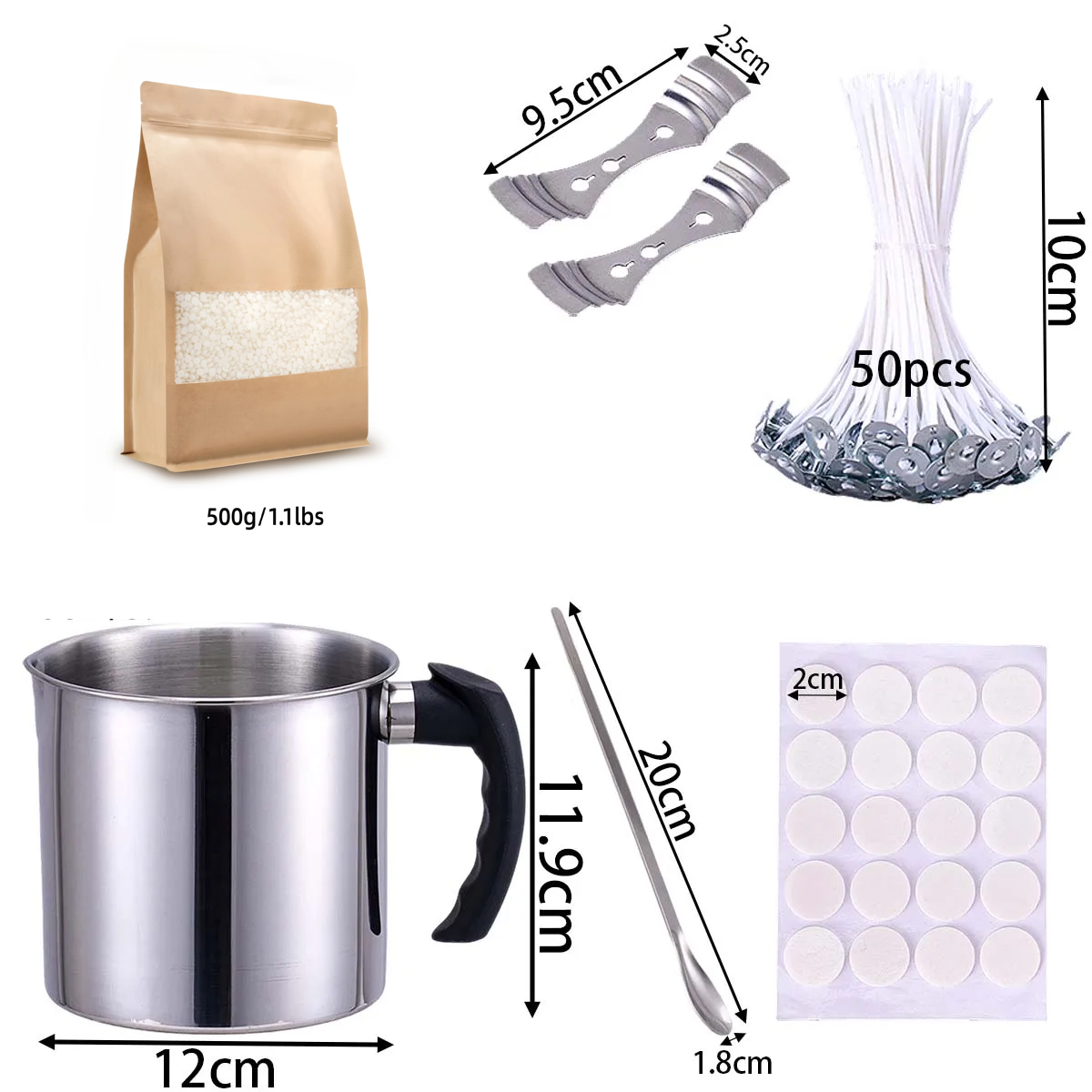 ชุดอุปกรณ์ทำเทียนหอม DIY พร้อม - Candle Making Jug บทวิจารณ์และราคา